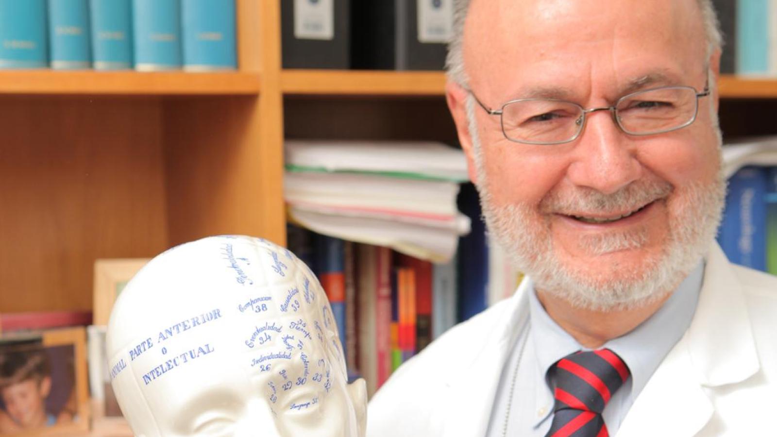 Dr. Salvatore DiMauro standing in the office