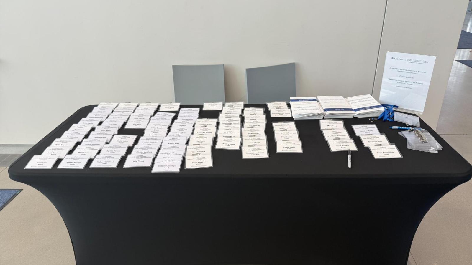 Ludwig Research 2025 Symposium setup