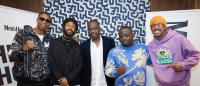pictured: Doug E. Fresh, Lute, Dr. Olajide Williams, Men's Health senior editor Keith Nelson Jr.